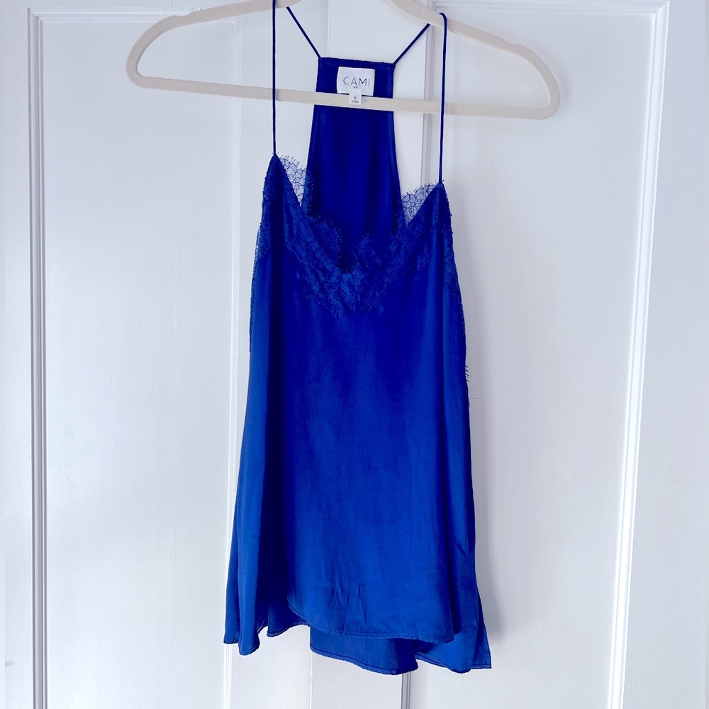 Cami NYC Racer Charmeuse Cami
